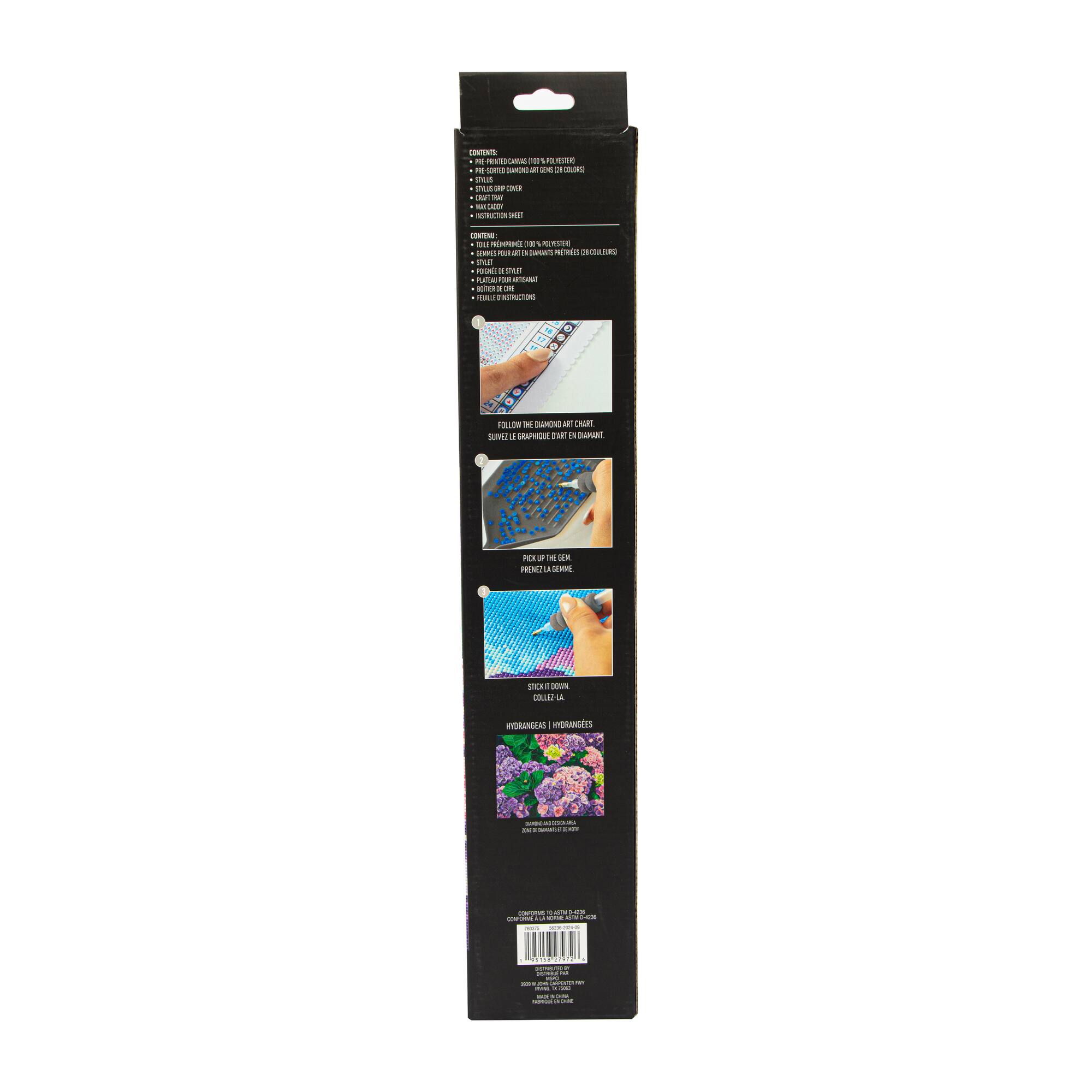 Hydrangea Square Diamond Art Kit by Make Market®